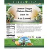 Lemon Ginger Black Tea (Loose) (Deluxe Blend) (4 oz, ZIN: