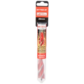 Armeg WWB20.0T 20.0 mm Wood Beaver Drill Bit - Red/Grey