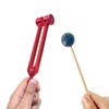 LeSage 128 hz Tuning Fork Medical Weighted Red Tuning Forks