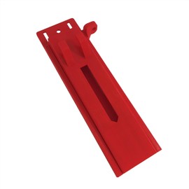 Knife Scabbard with Sharpening Steel Holder & Meat Hook Clip – Fits Two 10" Knives – Easy-Clean Take-A-Part Design | Durable Plastic Blade Holder for Butchers & Meat Processing