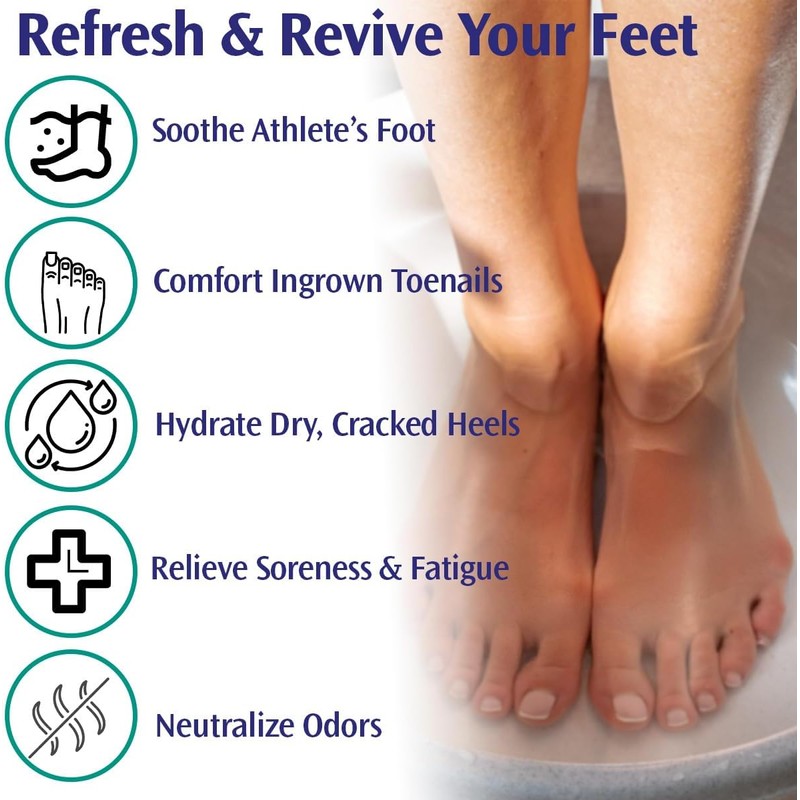 PediFix Soaking Crystals Foot Bath - (6) 1 oz. packets