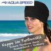 Aqua Speed Turban Cap (Turban Style Retro Head Towel Cover