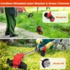 3 in 1 Electric Cordless Grass Wacker Battery Powered Grass