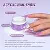 SAVILAND Acrylic Nail Kit – 30g Clear Acrylic Powder &