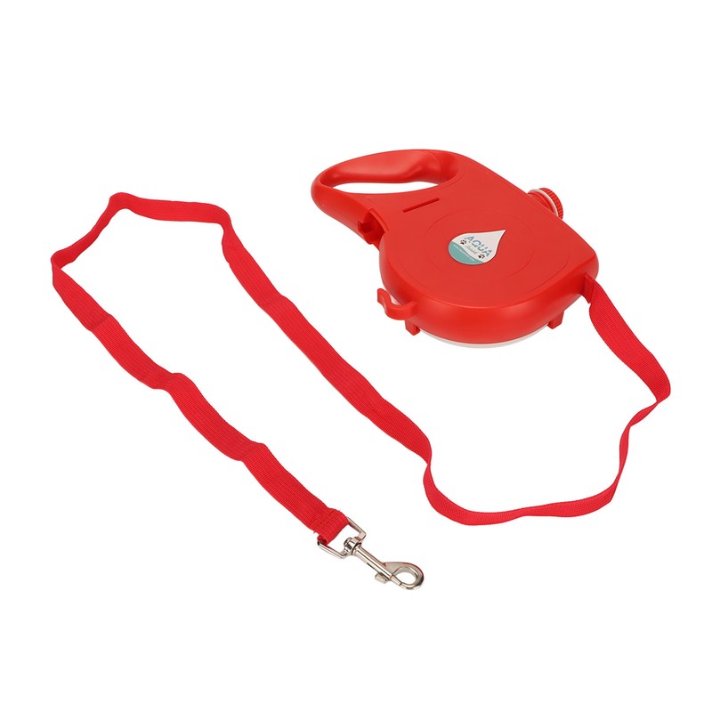 Retractable Dog Leash 360 Degree Built in Water Bottle Puppy