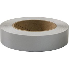 Solid Stripe for Auto Truck Boat - 3mil Vinyl - 3/4" x 50' - Silver (non-metallic)
