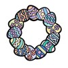 Color Your Own Fuzzy Easter Egg Wreath - Makes 12