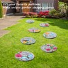 U0U 5 Size Round Stepping Stone Mold,8.7" 9.25" 10" 11.4"
