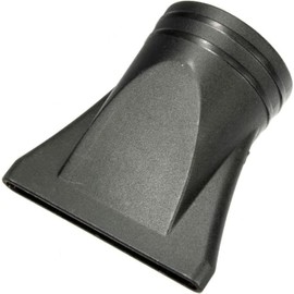 Professional Hair Dryer Nozzle, Black, Wide Design for Salon Hairdressing, Convenient Blow Dryer Attachment