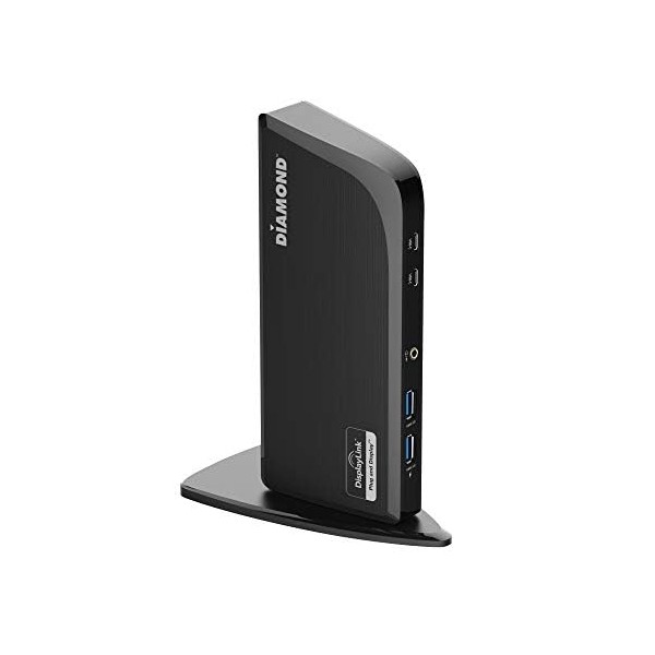 Diamond Multimedia Triple Display Docking Station with Charging Thunderbolt, HDMI,