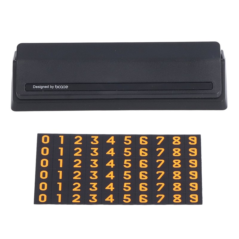 Car Temporary Parking Sign Stable Structure Environmentally Friendly Small Compact