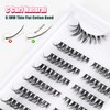 Eyelash Cluster Lashes Mixed 9-13 mm Eyelash Extensions D Curl