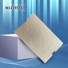 W11197783 Waveguide Mica Cover W10533498 Replacement 3 x 5-1/4 Inches, Fit for Whirlpool Microwave Replaces AP6327301, 4844179, PS12349018, and W11085126
