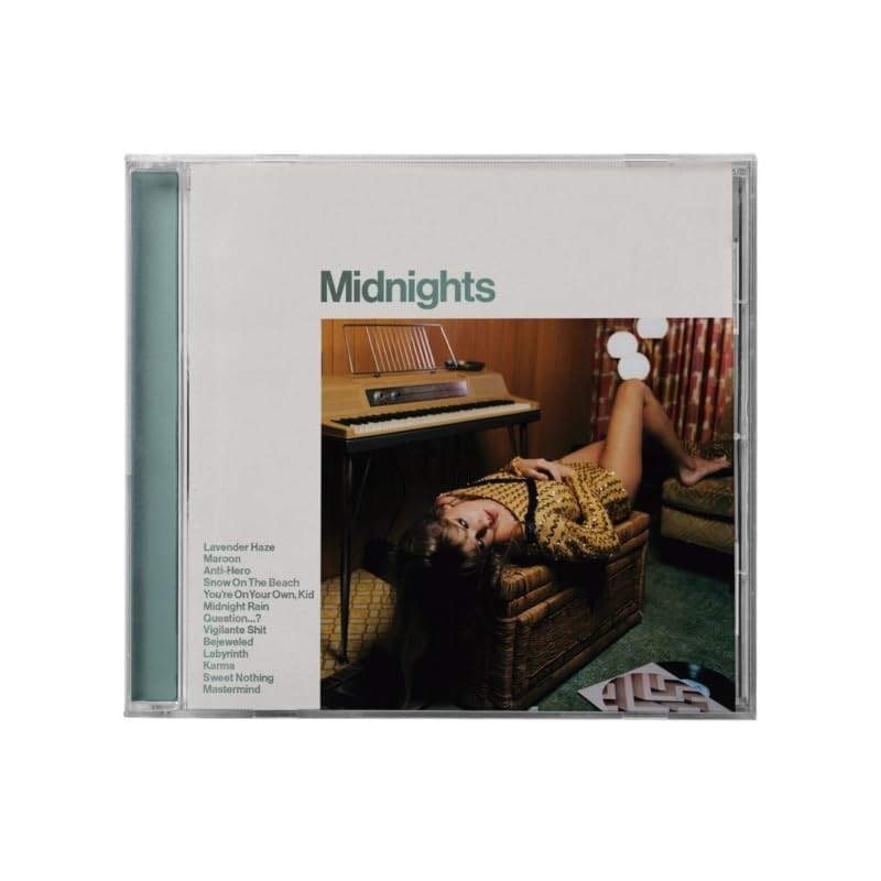 1989 & Midnights (X) (Jade Green CD) & Evermore (X)