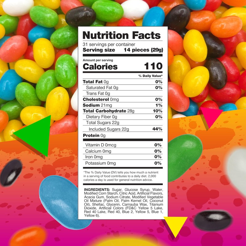 Classic Jelly Beans Candy | 2 Pound Bag | Assorted