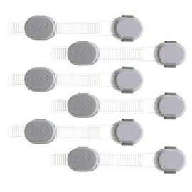 Safety 1st Custom Fit All Purpose Strap, 6 Count by Safety 1st