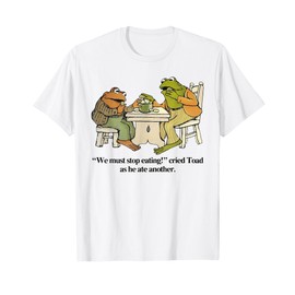 We Must Tee Stop Eating Toad As He Ate Another Frog Men T-Shirt