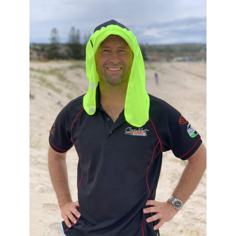 CapHat, UPF Tested, Fits Over Your Favourite hat