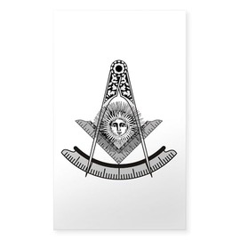 CafePress Past Master Rectangle Sticker Rectangle Bumper Sticker Car Decal