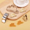 2pcs Cowboy Cookie Cutter, Stainless Steel Cowboy Boot & Western
