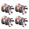 4pcs Engine Screw Cap Covers Crown Styling Fit for XL883/Big