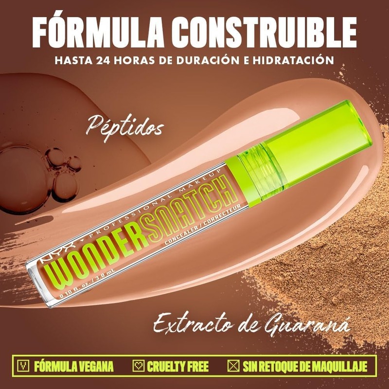 NYX Professional Makeup-Wonder Snatch Corrector Líquido Tono: Medium Light