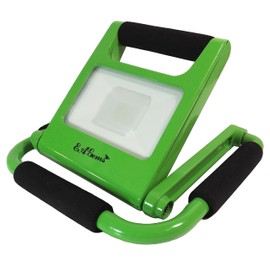 Portable LED Work Light for Home, Office, Car - Rechargeable, Bright, 360° Adjustable, Foldable, Green