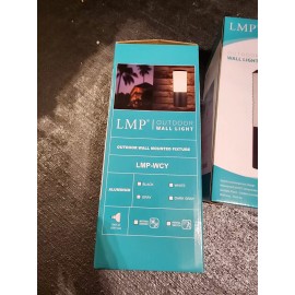 LMP Outdoor Wall Lights Set Of 2 Stylish Contemporary Design