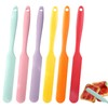 6 Pack Silicone Jar Spatula Small Silicone Spatulas Mini Jar