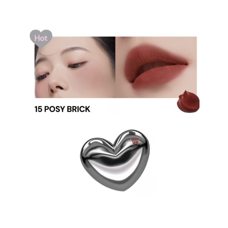 OIAD Silver Pulse Moussecream Lip&cheek 7.5g, Color:ROSY CHOCO