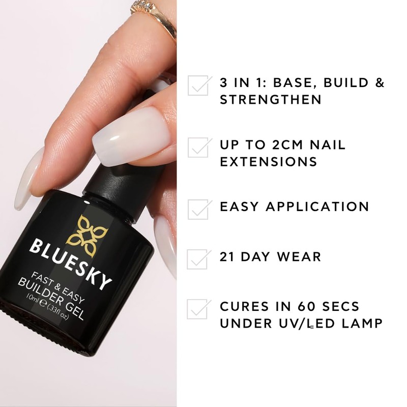 BLUESKY All in One Fast and Easy Builder Gel 15ml,