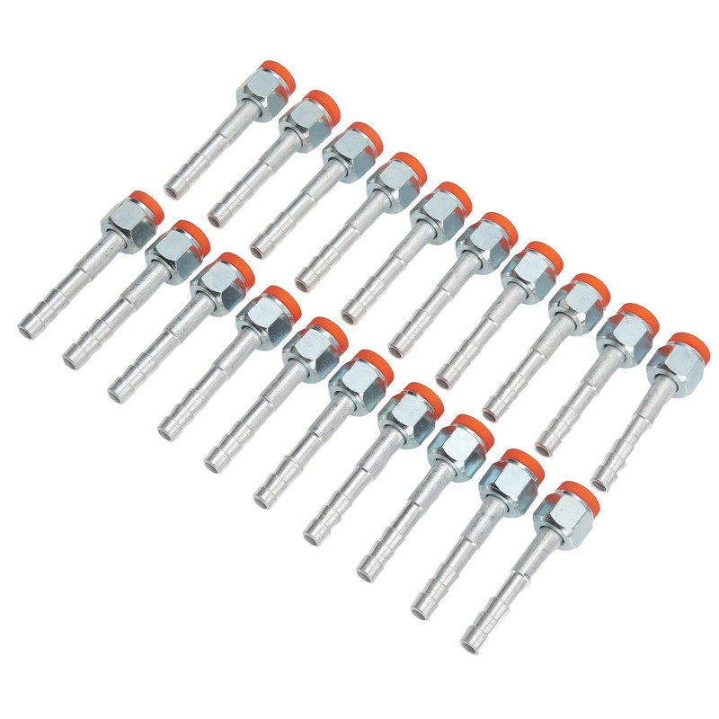 20PCS Air Conditioning Hose Barb Fitting Straight Aluminum High Strength