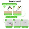 Pack of 10 Screw Hooks, Stainless Steel, Hook Screws, Screw