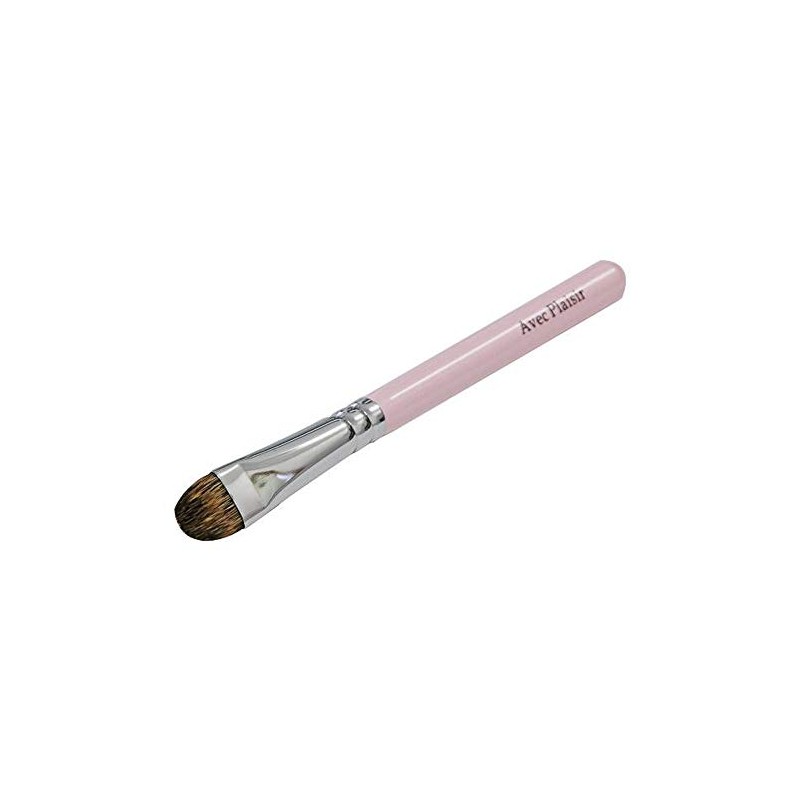 KIHITSU Kumano Brush Pearl Pink Axis Shadow Brush (Pine Squirrel)