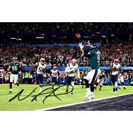 Nick Foles - Philadelphia Football Touchdown Catch Autograph Promo Print - Philly Special! - 16" x 20" Poster Print