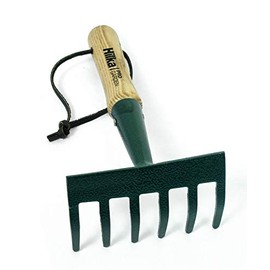 Hilka 92068040 Carbon Steel Hand Rake