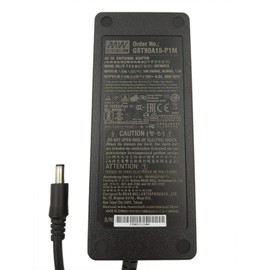 MEAN WELL GST90A15-P1M 3-Wire Regulated Switching Table Top Power Supply 2.5mm Plug Level VI, 15 Volt 6 Amp 90 Watt