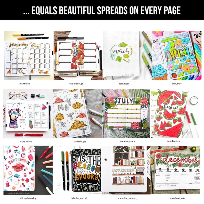 Scribbles That Matter A5 Dotted Journal Notebook + Free Pen!