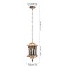 AngelcityCC Outdoor Pendant Light Fixture, Farmhouse Exterior Hanging Lights with