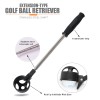 Toolzia Telescopic Stainless Steel Golf Ball Retriever