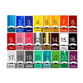 Set of 2 Custom USDOT & MC Decals 2" x 20" US DOT MC Number Sticker Set Truck Commercial Van Pick up Semi Truck Custom Decals (SKY BLUE)