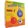 AppleRound Space Hopper Ball with Air Pump: 18in/45cm Diameter for