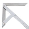 High Accuracy Center Angle Gauge Protractor Stainless Steel 45/90 Degree