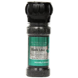 Salty Wahine Gourmet Hawaiian Sea Salts, Black Lava, 4 Ounce
