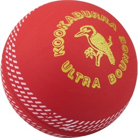 Kookaburra Ultra Bounce Ball, Red, Youths