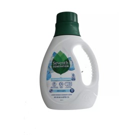 Seventh Generation 2X Seventh Gen Free & Clear Liquid Laundry Detergent 45oz 30 Loads USDA Biobased