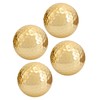 4Pcs Portable High Quality Double Layer Gold Plating Golf Ball