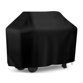 Grill Cover 60 inch, iCOVER Waterproof BBQ Gas Grill Cover, Polyester Lightweight Easy On/Off, Dustproof Fade Resistant for Weber Char-Broil Nexgrill and More Grills