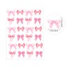 Pink Bow Sticker Coquette Pink Bows Stickers 500 Pcs Bow