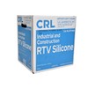 CRL Black RTV408 Industrial and Construction Silicone